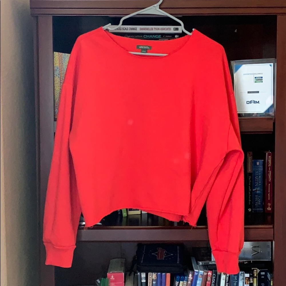 Cropped sweater